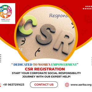CSR Registration( Government Charges extra if applicable)