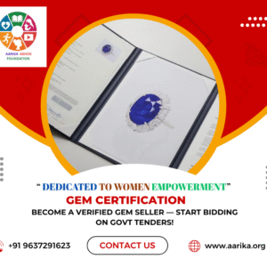 GEM Certification ( Government changes extra if applicable)