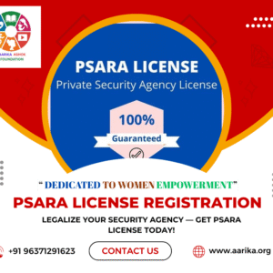 PSARA License(Government Charges extra if applicable)