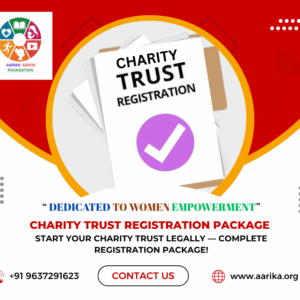 Charity Trust Registration Package (Government Charges extra if applicable)