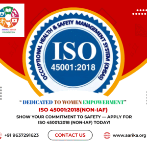 ISO 45001:2018(Non-IAF)( Government Charges extra if applicable)
