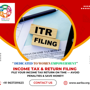 ITR FILLING ( Government Charges extra if applicable)