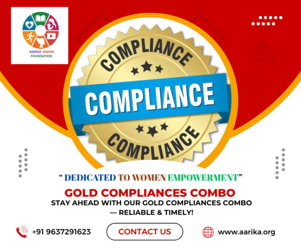 Compliances Gold Package Combo( Government Charges extra if applicable)