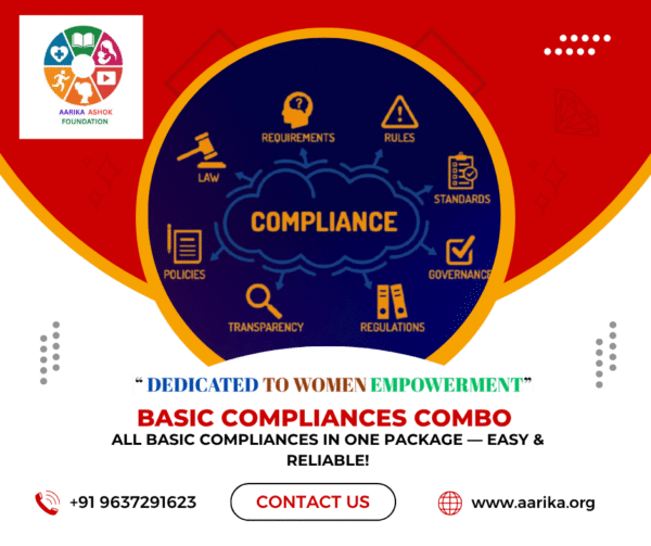 Compliances Basic Package( Government charges extra if applicable)
