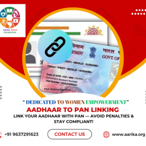 Aadhar to Pan Linking (with Late fees 1000)