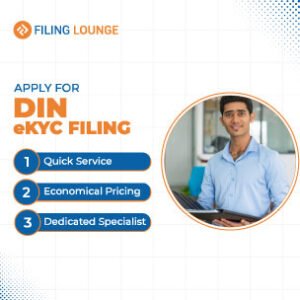 DIN eKYC Filing