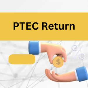 PTEC Return(Government Charges extra if applicable)