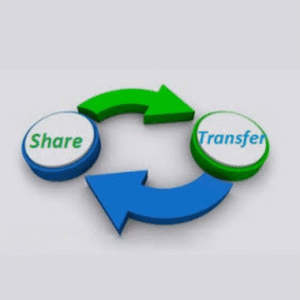 Share  Transfer Set (Government Charges extra if applicable)